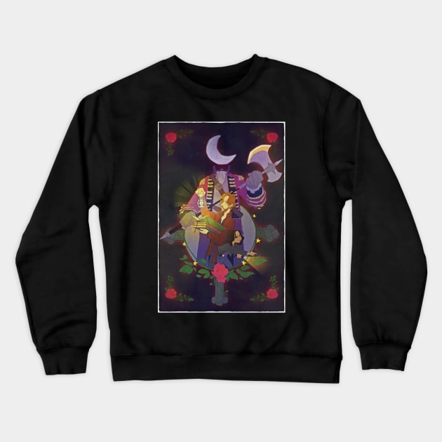 Sleepy Hollow - Abbie and Crane Crewneck Sweatshirt by tumblebuggie